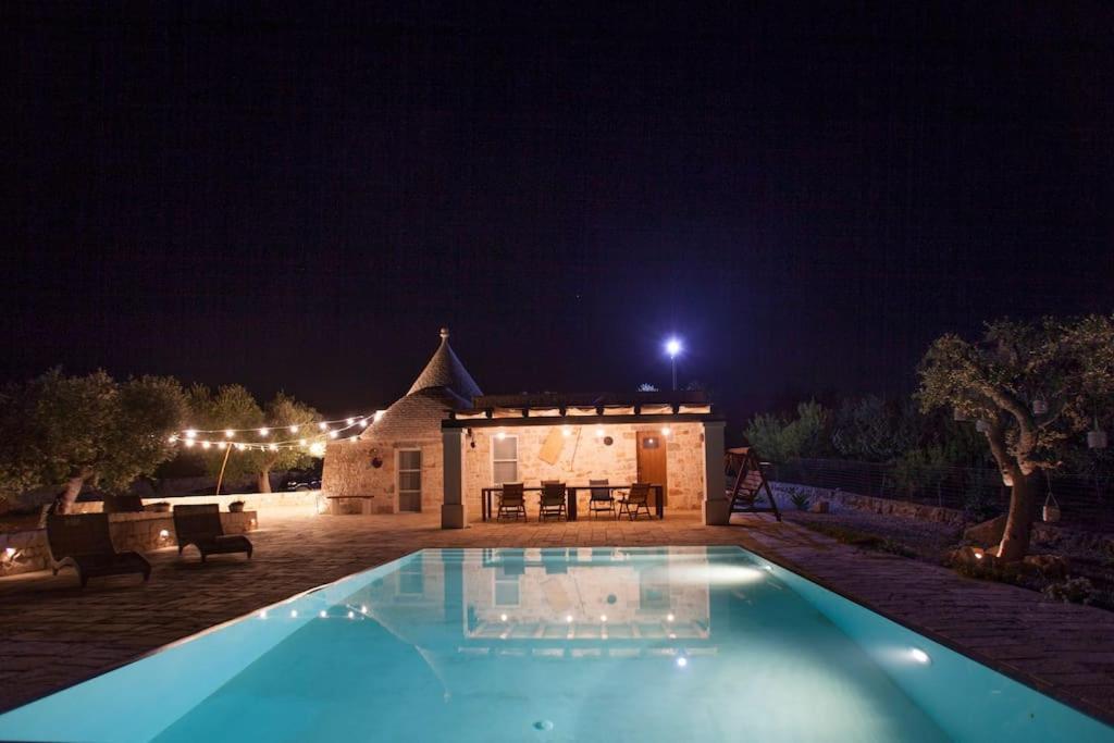 Trullo Oasi Santo Stefano - Private Pool Villa Castellana Grotte Exteriör bild