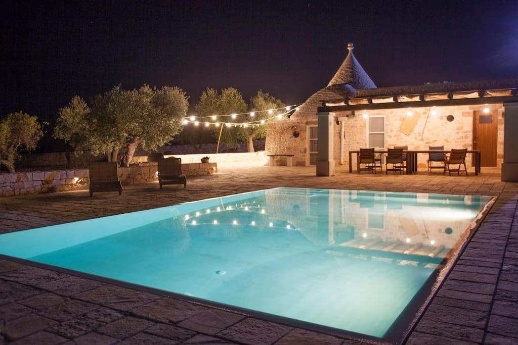 Trullo Oasi Santo Stefano - Private Pool Villa Castellana Grotte Exteriör bild