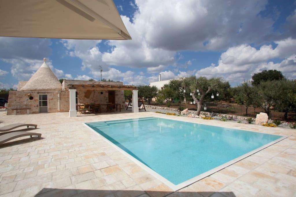 Trullo Oasi Santo Stefano - Private Pool Villa Castellana Grotte Exteriör bild