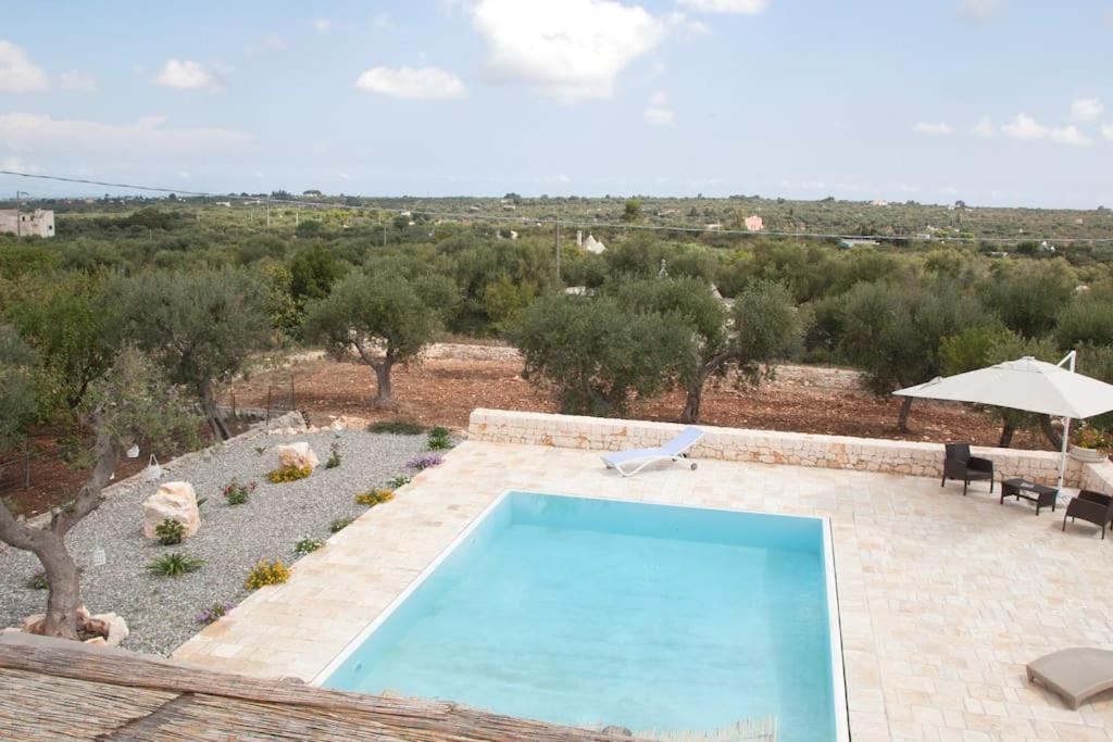 Trullo Oasi Santo Stefano - Private Pool Villa Castellana Grotte Exteriör bild