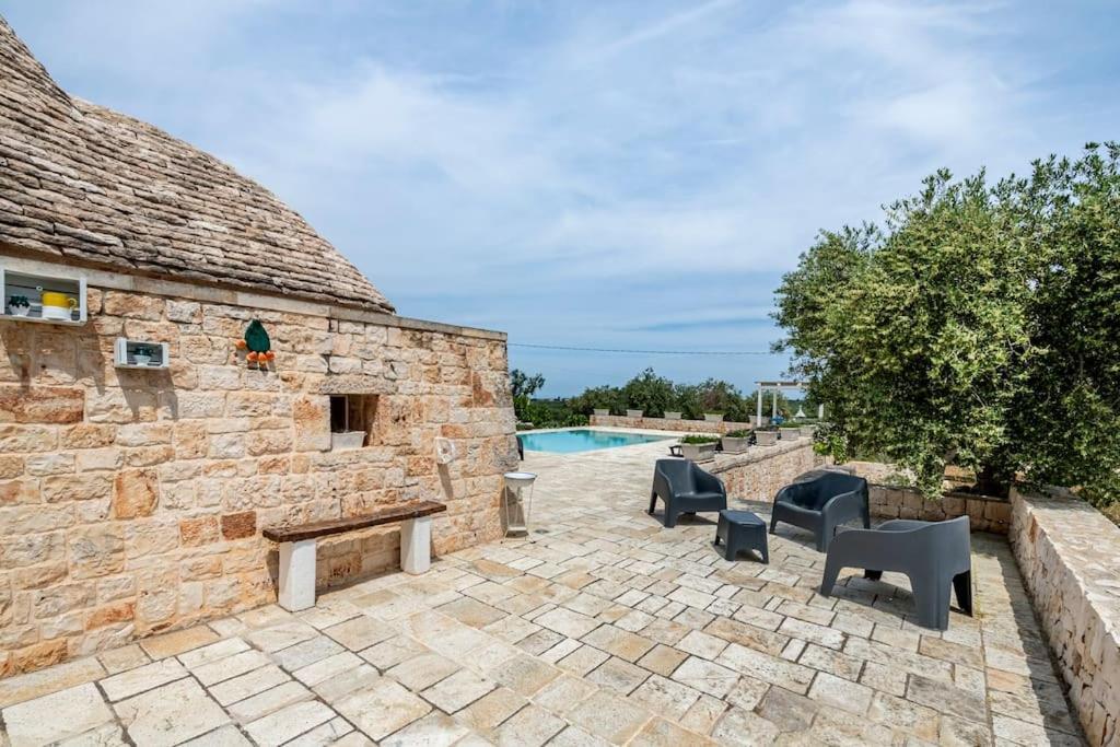 Trullo Oasi Santo Stefano - Private Pool Villa Castellana Grotte Exteriör bild