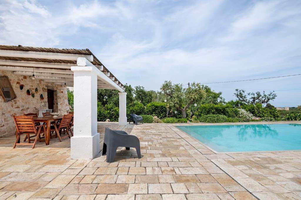 Trullo Oasi Santo Stefano - Private Pool Villa Castellana Grotte Exteriör bild
