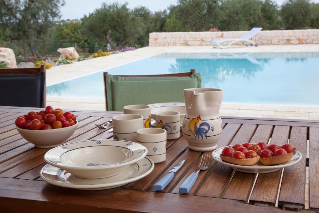 Trullo Oasi Santo Stefano - Private Pool Villa Castellana Grotte Exteriör bild