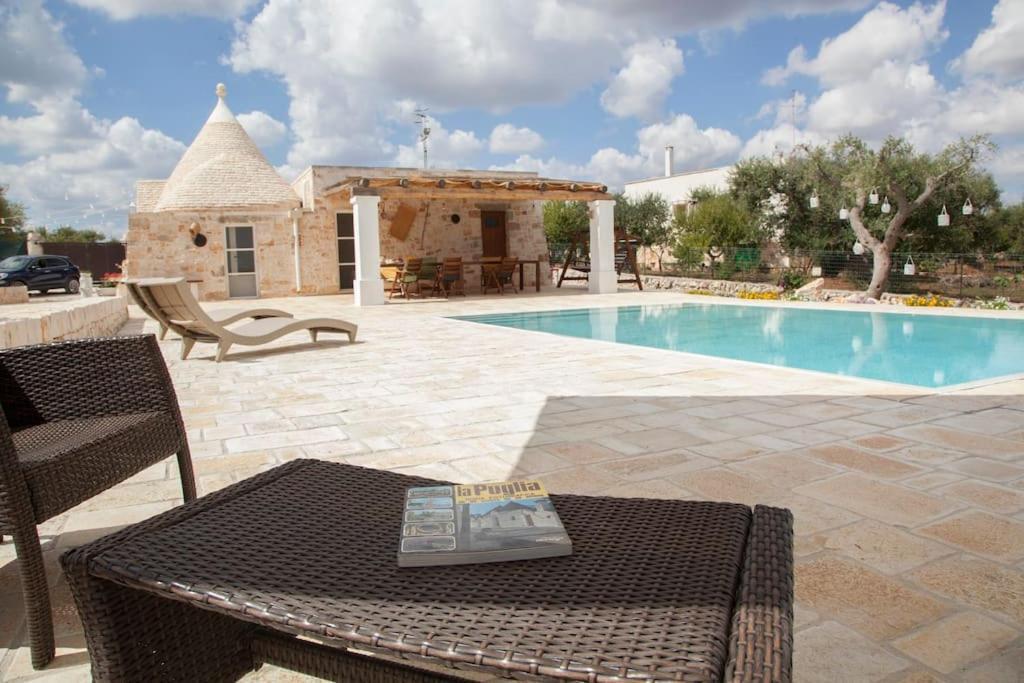 Trullo Oasi Santo Stefano - Private Pool Villa Castellana Grotte Exteriör bild
